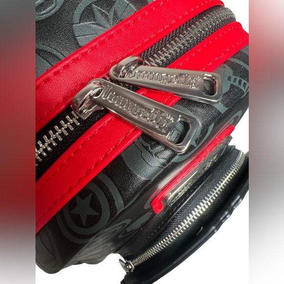 Loungefly Marvel Avengers 60th Anniversary Glow in The Dark Mini-Backpack NWT. - Picture 7 of 12